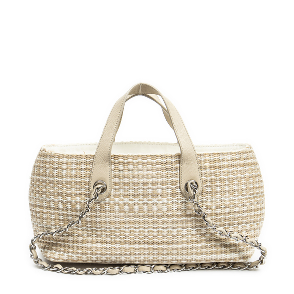 Chanel CC Summer Straw Tote - Picture 8 of 8